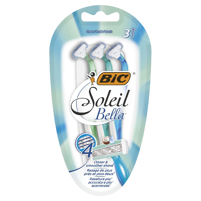 BIC Soleil Bella Skraber (3 stk)